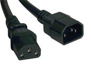 POWER CORD, IEC C14/IEC C13, 3FT, 15A