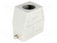 Enclosure for connectors: HDC; size 10B; for cable; Han® HMC HARTING