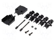 Enclosure for connectors: D-Sub; D-Sub 9pin,D-Sub HD 15pin ENCITECH