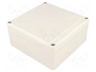 Enclosure: multipurpose; X: 120mm; Y: 122mm; Z: 57mm; EUROMAS II; ABS BOPLA