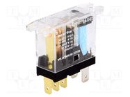 Relay: electromagnetic; SPDT; Ucoil: 12VDC; Icontacts max: 10A OMRON Electronic Components