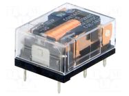 Relay: electromagnetic; SPST-NO; Ucoil: 24VDC; Icontacts max: 10A OMRON Electronic Components
