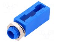 Adapter; 22x9.53x9.53mm; Ømount.hole: 8mm; potentiometers BOURNS