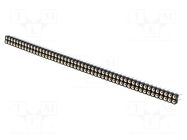 Connector: pin strips; socket; female; PIN: 100; MK 201; 1.5A; 60V FISCHER ELEKTRONIK