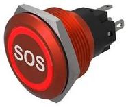 ANTI VANDAL SW, SPDT, 240V, 3A, PANEL