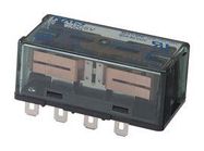 POWER RELAY, DPDT, 12VDC, 15A, SOCKET