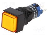 Switch: push-button; Pos: 2; SPDT; 0.5A/250VAC; 1A/24VDC; ON-(ON) ONPOW