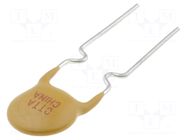 Fuse: PTC polymer; 500mA; SMD; 5mm LITTELFUSE