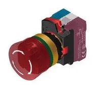 E-STOP SWITCH, SPST-NO/SPST-NC, 10A