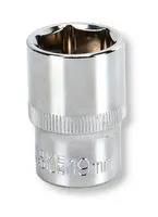 SOCKET, 19MM, DRIVE, CHROME VANADIUM