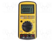 Digital multimeter; IrDA,USB; LCD; 5 digits; Bargraph: 51segm. AXIOMET