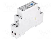 Contactor: 2-pole installation; 25A; 230VAC,230VDC; NC x2; IP20 FINDER