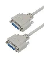 CABLE ASSY, DB15 RCPT-RCPT, 50'