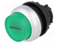 Switch: push-button; 22mm; Stabl.pos: 1; green; M22-FLED,M22-LED EATON ELECTRIC