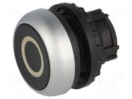 Switch: push-button; 22mm; Stabl.pos: 1; black; none; IP67; flat EATON ELECTRIC