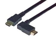 CABLE ASSY, HDMI R/A PLUG-PLUG, 19.7"
