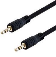 CABLE, 3.5MM STEREO PL-PL, 15FT