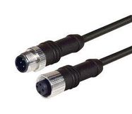 SENSOR CORD, 5P M12 PLUG-RCPT, 16.4'