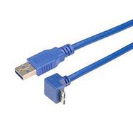 USB CABLE/TYPE A-MICRO 90DEG TYPE B/PL