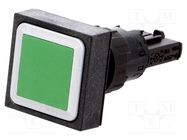 Switch: push-button; 16mm; Stabl.pos: 1; green; Pos: 2; -25÷70°C EATON ELECTRIC