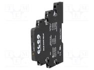 Relay: interface; SPST-NO; Ucntrl: 5÷10VDC; 6A; Series: SA ELCO SRL