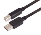 USB CABLE, 2.0 A PLUG-B PLUG, 29.5"