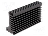 Heatsink: extruded; TO220; black; L: 94mm; W: 55mm; H: 31mm; 2.9K/W FISCHER ELEKTRONIK