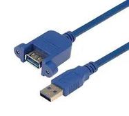 USB CABLE, 3.0, A PLUG-A RCPT, 19.7"