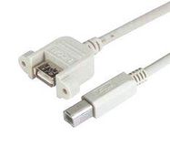 USB CABLE, TYPE A RCPT-TYPE B PLUG, 4M