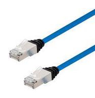 ENET CORD, CAT6A, RJ45 PLUG-PLUG, 14'