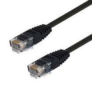 ENET CORD, CAT6, RJ45 PLUG-PLUG, 15'