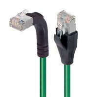 ENET CORD, CAT6, RJ45 R/A PLUG-PLUG, 7'