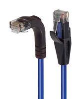 ENET CORD, CAT5E, RJ45 R/A PLUG-PLUG, 5'