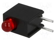 LED; in housing; 3mm; No.of diodes: 1; red; 20mA; Lens: red,diffused KINGBRIGHT ELECTRONIC