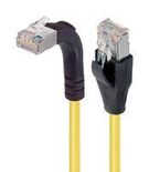 ENET CORD, CAT5E, RJ45 R/A PLUG-PLUG, 2'