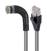 ENET CORD, CAT5E, RJ45 R/A PLUG-PLUG, 3'