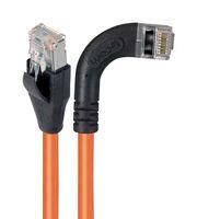 ENET CORD, CAT5E, RJ45 R/A PLUG-PLUG/15'