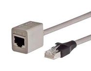 ENET CORD, CAT5E, RJ45 PLUG-JACK, 10'