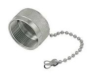 PROTECTIVE CAP, W/CHAIN, PLUG, BRASS