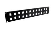 PATCH PANEL, KEYSTONE, 24 PORT, 2U