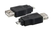USB ADAPTER, TYP A RCPT-MICRO B PLUG