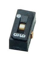 SLIDE SWITCH, SPDT, 0.1A, 6VDC, SMD