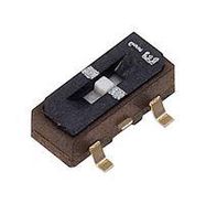 SLIDE SWITCH, SPDT, 0.1A, 6VDC, SMD