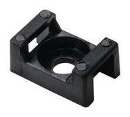 CABLE TIE MOUNT, 9.4MM, BLK, NYLON 6.6