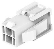 CONNECTOR HOUSING, PLUG, 2POS, 4.2MM