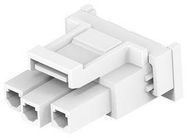 CONNECTOR HOUSING, RCPT, 3POS, 4.2MM