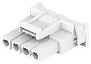 CONNECTOR HOUSING, RCPT, 4POS, 4.2MM