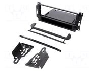 Radio frame; Chrysler,Dodge,Jeep; 1 DIN; black METRA