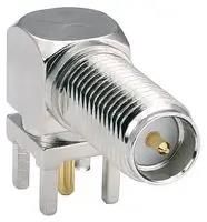 RF COAX CONN, R/A SMA RP JACK, 50 OHM
