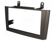 Radio frame; Nissan; 2 DIN; grey METRA